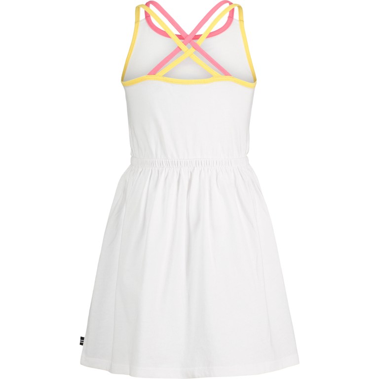 Nautica Little Multi-strap Tank (4-7) Jurken Meisjes Wit Lichtturkoois | u7vrG1he