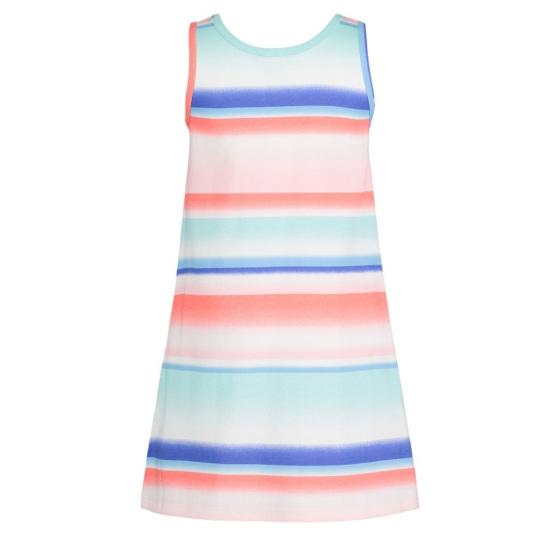 Nautica Little Ombre-stripe Tank (4-7) Jurken Meisjes Groen | AZZdKh8T