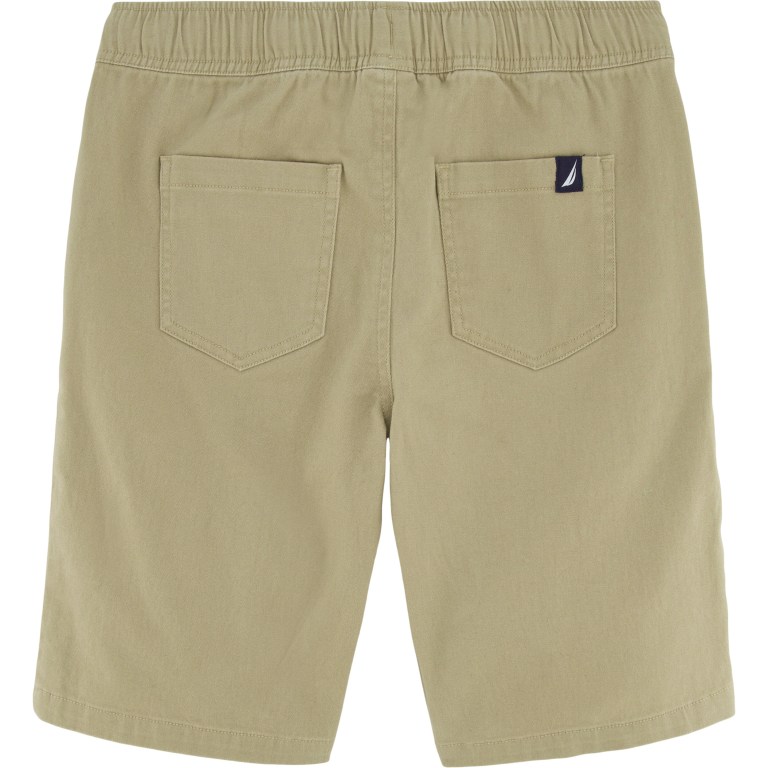 Nautica Little Solid Pull-on (4-7) Korte Broek Jongens Bruin | Csp2jKHM