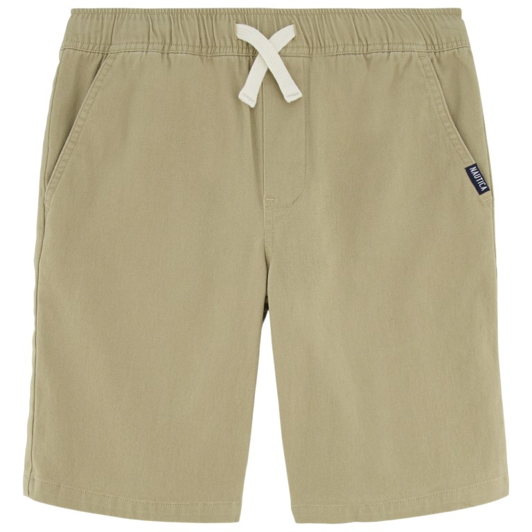 Nautica Little Solid Pull-on (4-7) Korte Broek Jongens Bruin | Csp2jKHM