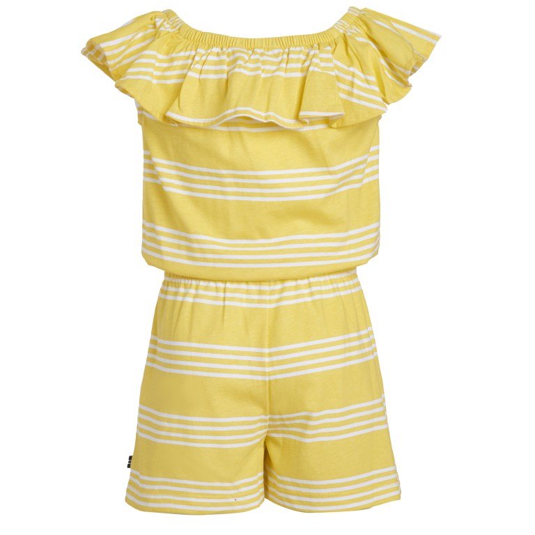 Nautica Little Striped Knit (4-7) Rompers Meisjes Geel | CY9DWGhR