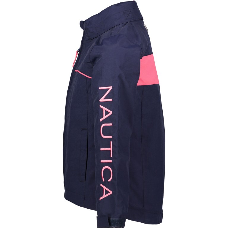 Nautica Little Water-resistant J-class (4-7) Jassen Meisjes Donkerblauw | jqydJBEH