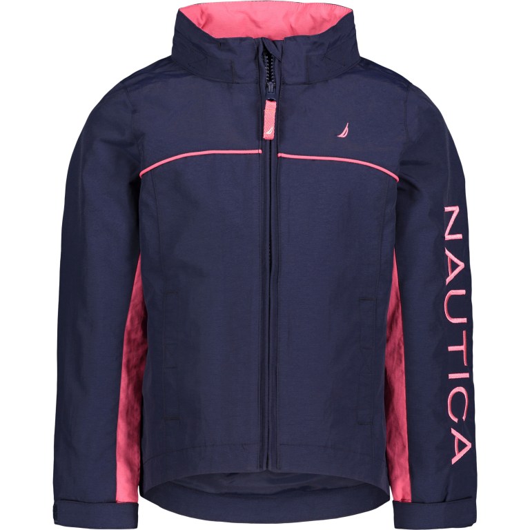 Nautica Little Water-resistant J-class (4-7) Jassen Meisjes Donkerblauw | jqydJBEH