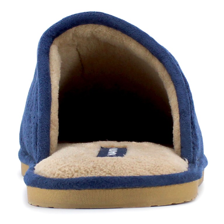 Nautica Logo Terry Slippers Heren Blauw | mNAzxwpC