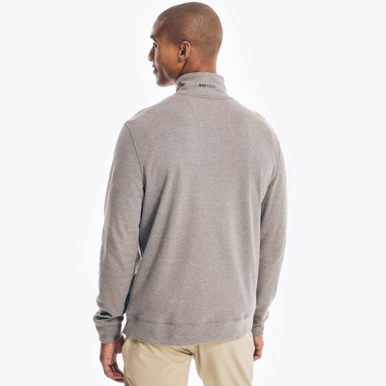 Nautica Navtech Half-zip Sweatshirts Heren Grijs | RmcSMmrD