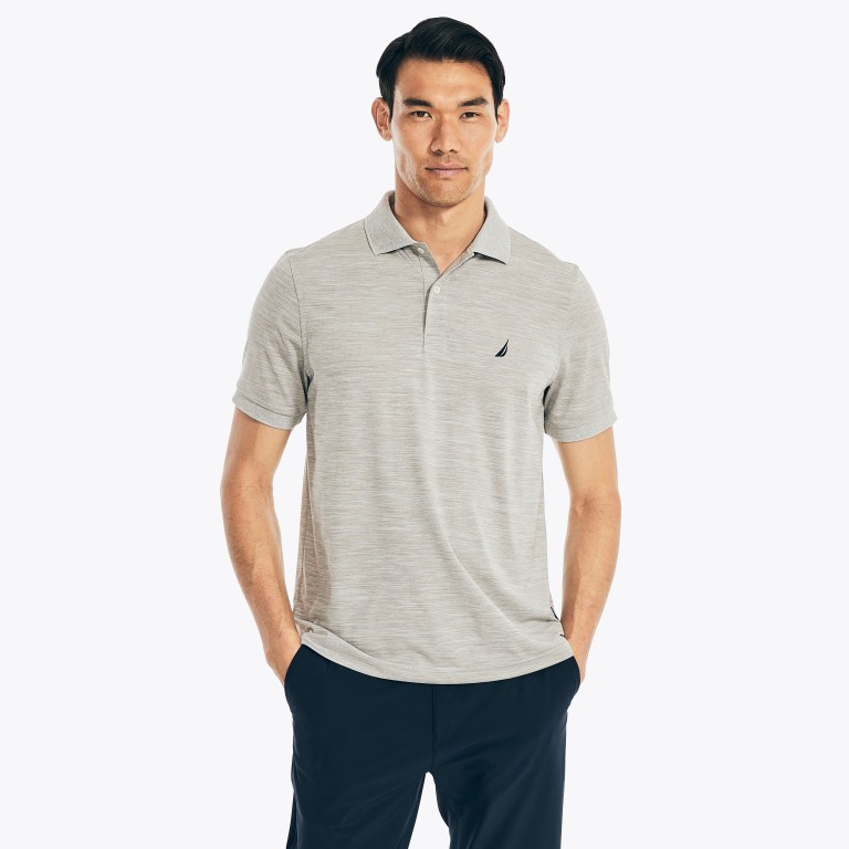 Nautica Navtech Klassieke Fit Poloshirt Heren Grijs | EGqSSYyV