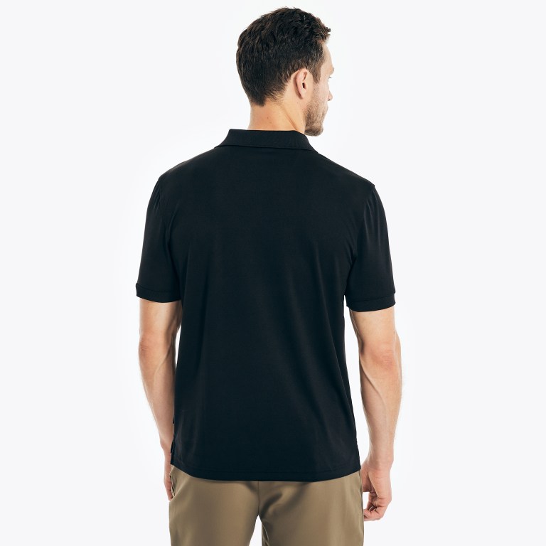 Nautica Navtech Klassieke Fit Poloshirt Heren Zwart | jrdmvI2p