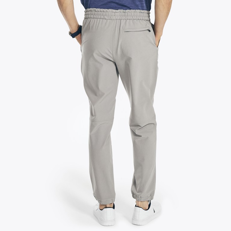 Nautica Navtech Performance Jogger Broek Heren Grijs | 7PWi70j4