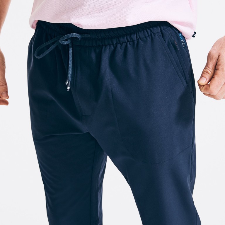 Nautica Navtech Performance Jogger Broek Heren Donkerblauw | YK5eRTOQ