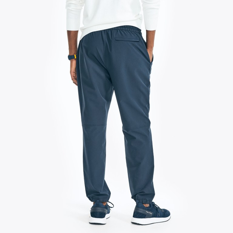 Nautica Navtech Performance Jogger Broek Heren Donkerblauw | YK5eRTOQ