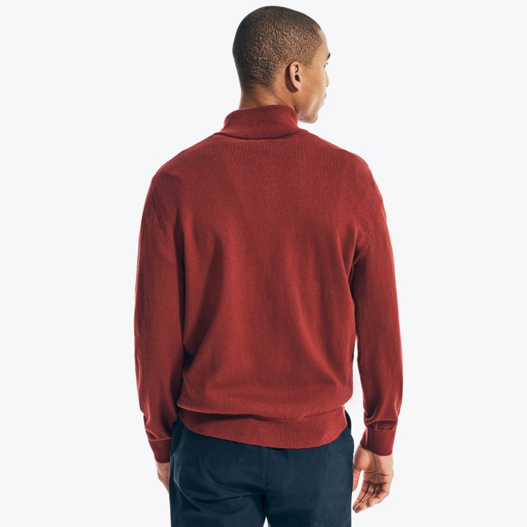 Nautica Navtech Quarter-zip Truien Heren Rood | EBaJ0zwq