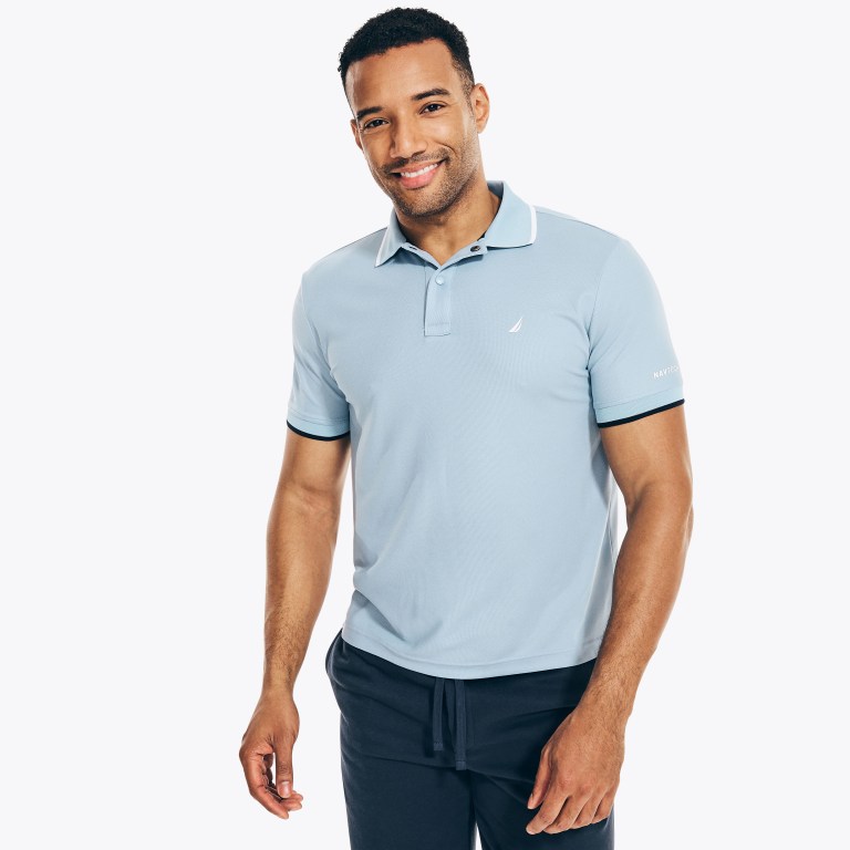 Nautica Navtech Sustainably Crafted Klassieke Fit Poloshirt Heren Freshlime | 62uUnA2M