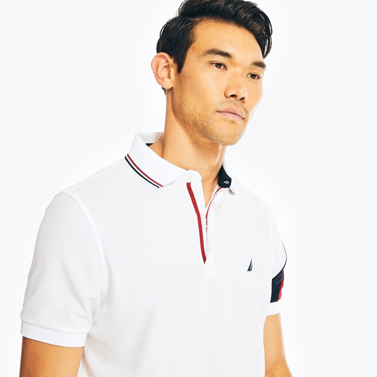 Nautica Navtech Sustainably Crafted Klassieke Fit Poloshirt Heren Donker | 9iewiGLY