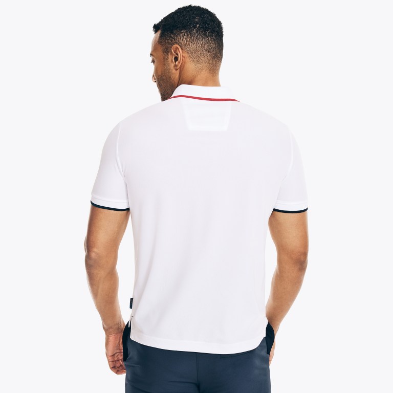 Nautica Navtech Sustainably Crafted Klassieke Fit Poloshirt Heren Shell | KSLkiwcn