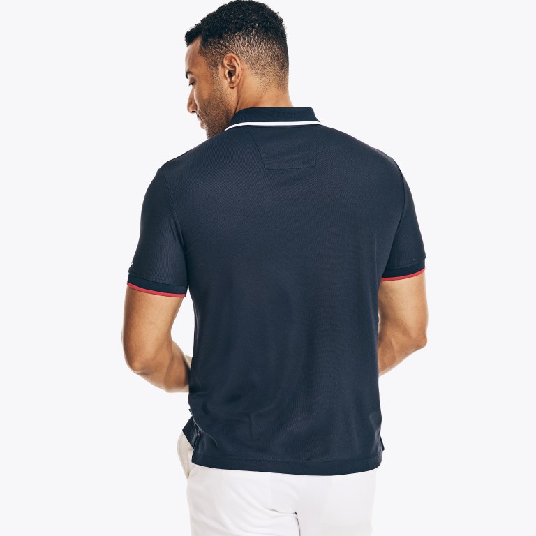 Nautica Navtech Sustainably Crafted Klassieke Fit Poloshirt Heren Paradise Combo | aD8y6RdF