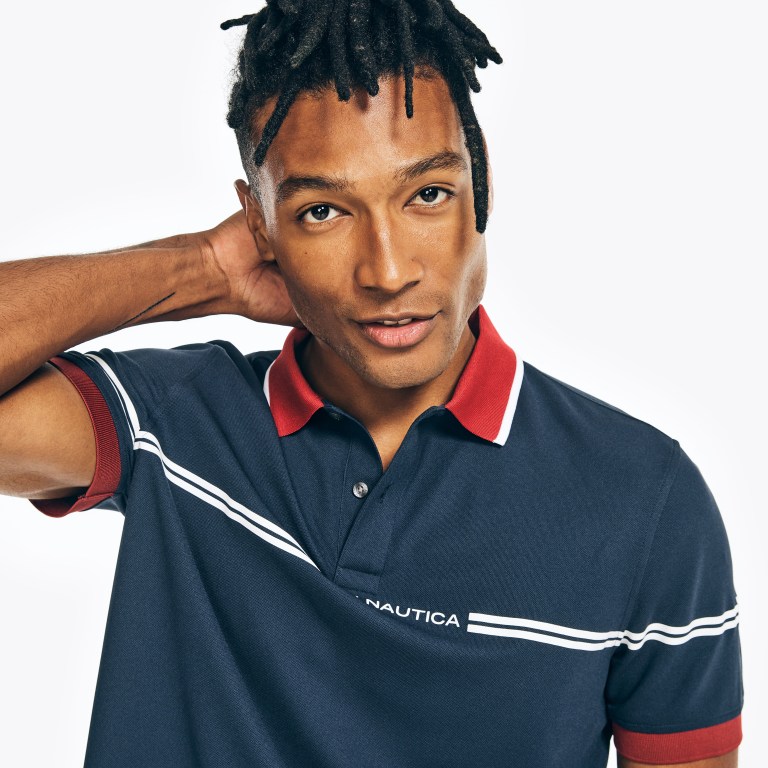 Nautica Navtech Sustainably Crafted Klassieke Fit Poloshirt Heren Nile | mVeC1EpP