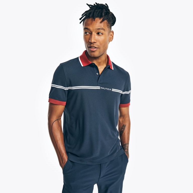 Nautica Navtech Sustainably Crafted Klassieke Fit Poloshirt Heren Nile | mVeC1EpP