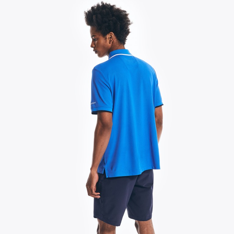 Nautica Navtech Sustainably Crafted Klassieke Fit Poloshirt Heren Forest | odzjBVBU