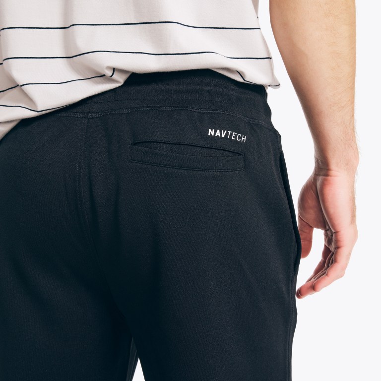 Nautica Navtech Sustainably Crafted Performance Broek Heren Zwart | lUsYu5Zg