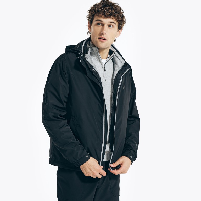 Nautica Navtech Sustainably Crafted System Jassen Heren Zwart | cAvVLdSy