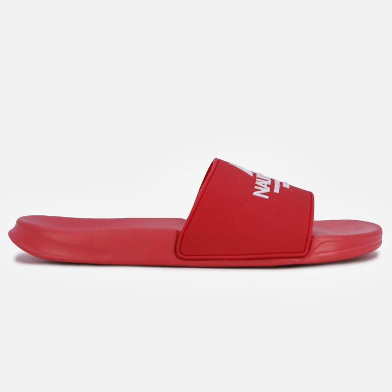 Nautica Ns-83 Logo Badslippers Dames Rood | qEQ7jerJ