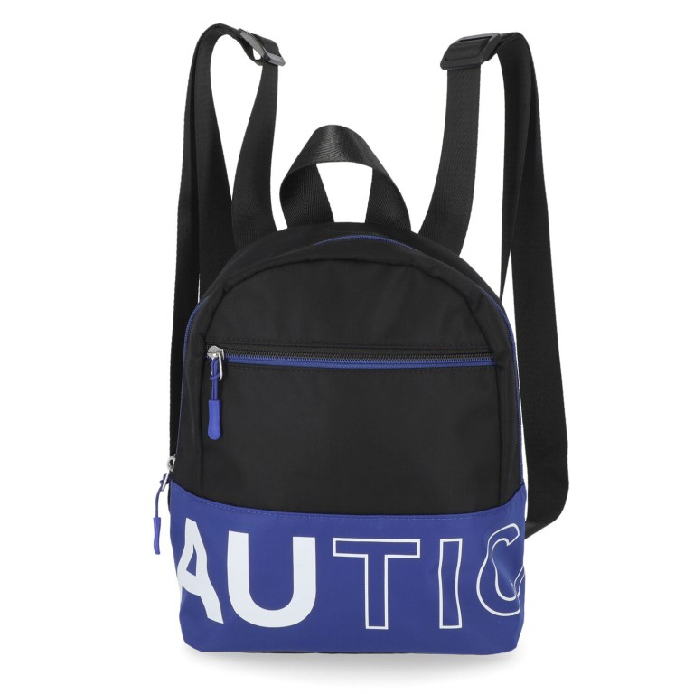 Nautica Nylon Logo Backpack Handbag Dames Zwart | khtCqJZw