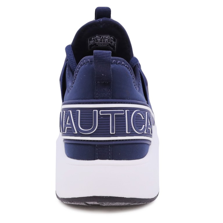 Nautica Nylon Mesh Sneakers Dames Blauw | jB2BB3uR