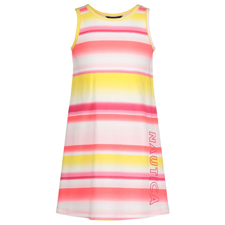 Nautica Ombre-stripe Tank (8-16) Jurken Meisjes Rood | I9gIh59i