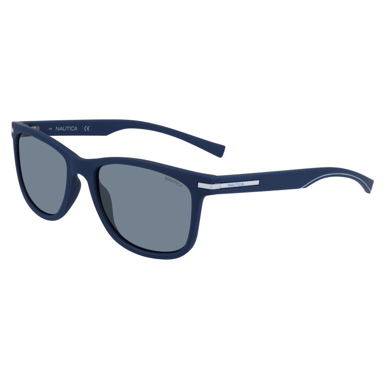 Nautica Rectangle Two-tone Zonnebril Heren Blauw | mCv8IQbP