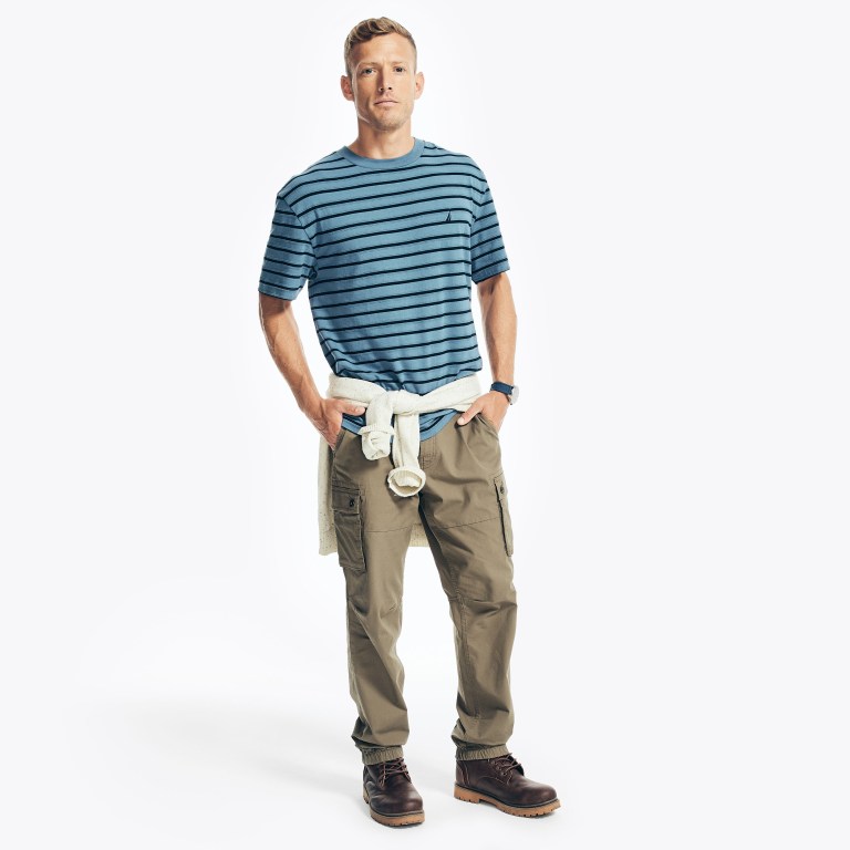 Nautica Slim Fit Cargo Jogger Broek Heren Olijfgroen | JBD9wEyC