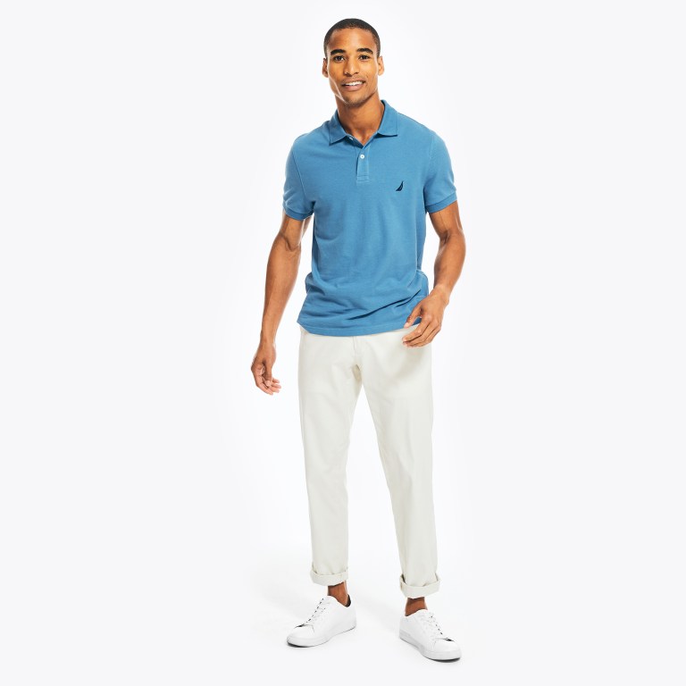 Nautica Slim Fit Deck Poloshirt Heren Blackberry | zsF2taqP