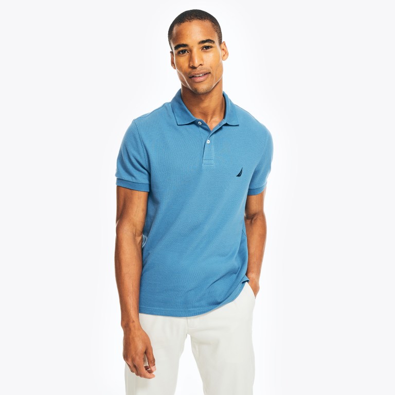 Nautica Slim Fit Deck Poloshirt Heren Blackberry | zsF2taqP