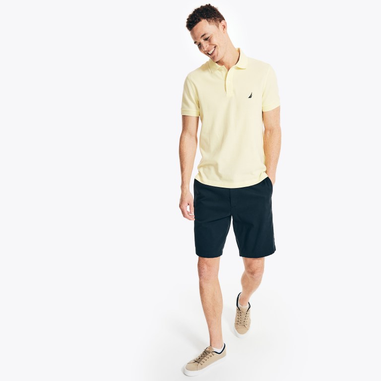 Nautica Slim Fit Deck Poloshirt Heren Lichtgeel | oUzk7Mjr