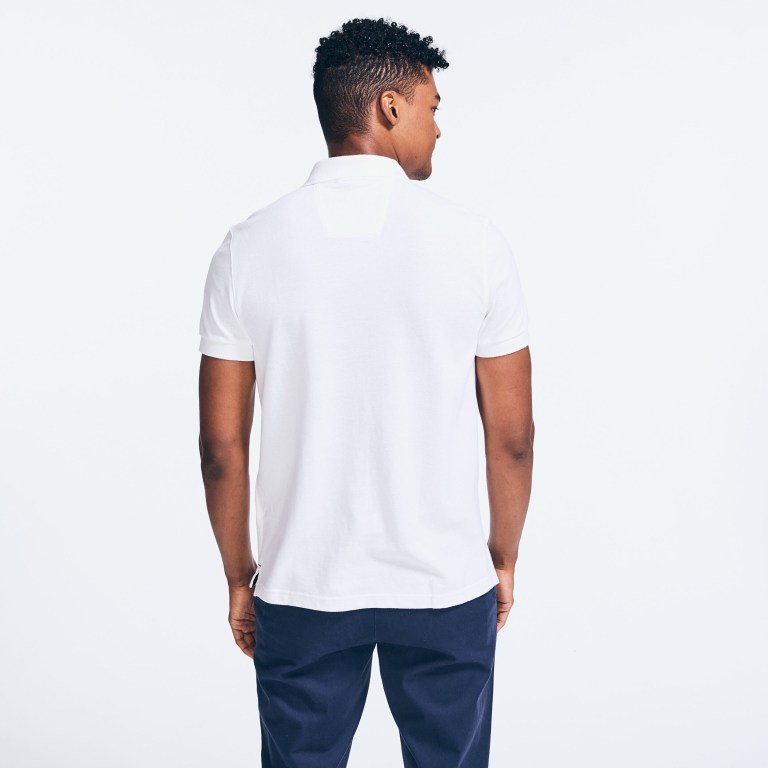 Nautica Slim Fit Deck Poloshirt Heren Oatmealhtr | DTpL3dnI