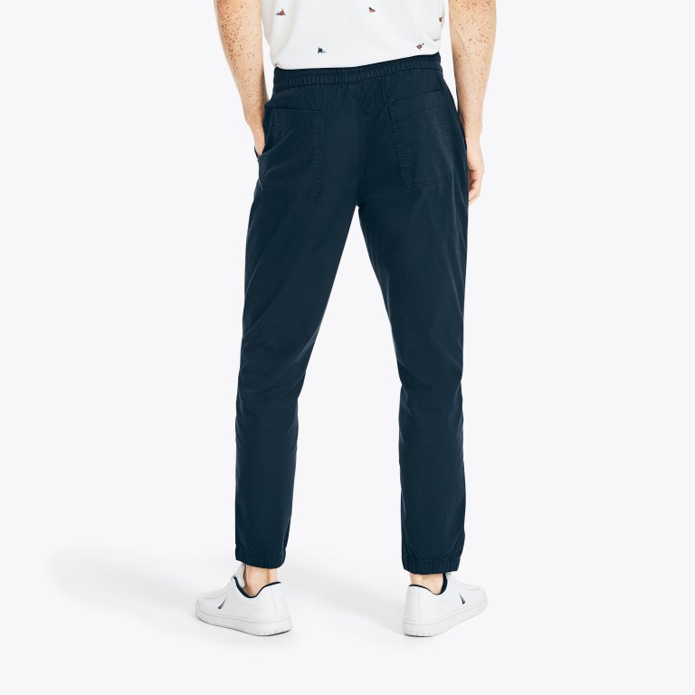 Nautica Slim Fit Rips Jogger Broek Heren Donkerblauw | SduZJIsX