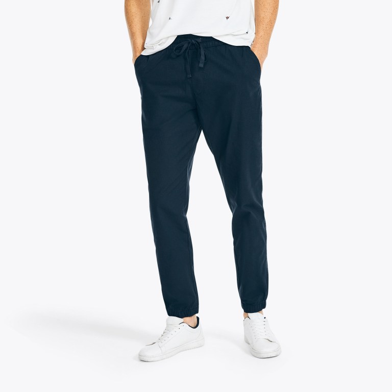 Nautica Slim Fit Rips Jogger Broek Heren Donkerblauw | SduZJIsX