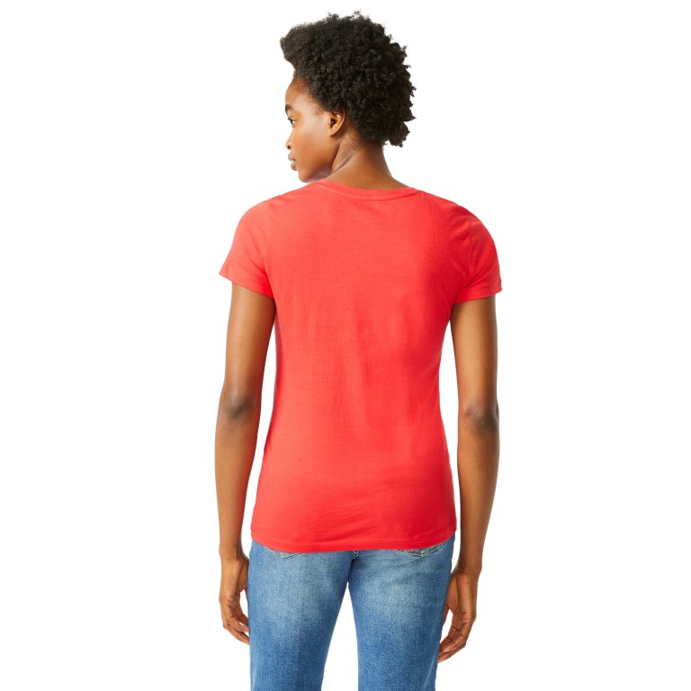 Nautica Solid Crewneck T-shirts Dames Rood | n18T40iX