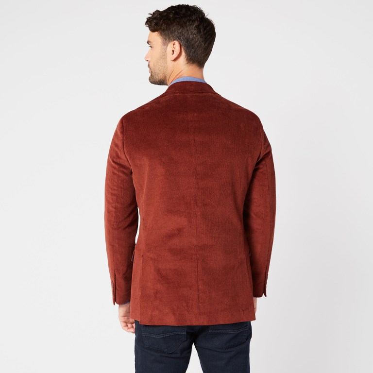 Nautica Stretch Corduroy Blazer Jassen Heren Paars | EIJ2g1I9