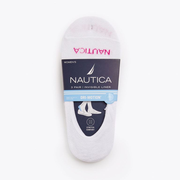 Nautica Stretch Liner , 3-pack Sokken Dames Gekleurd | SviLKCXU