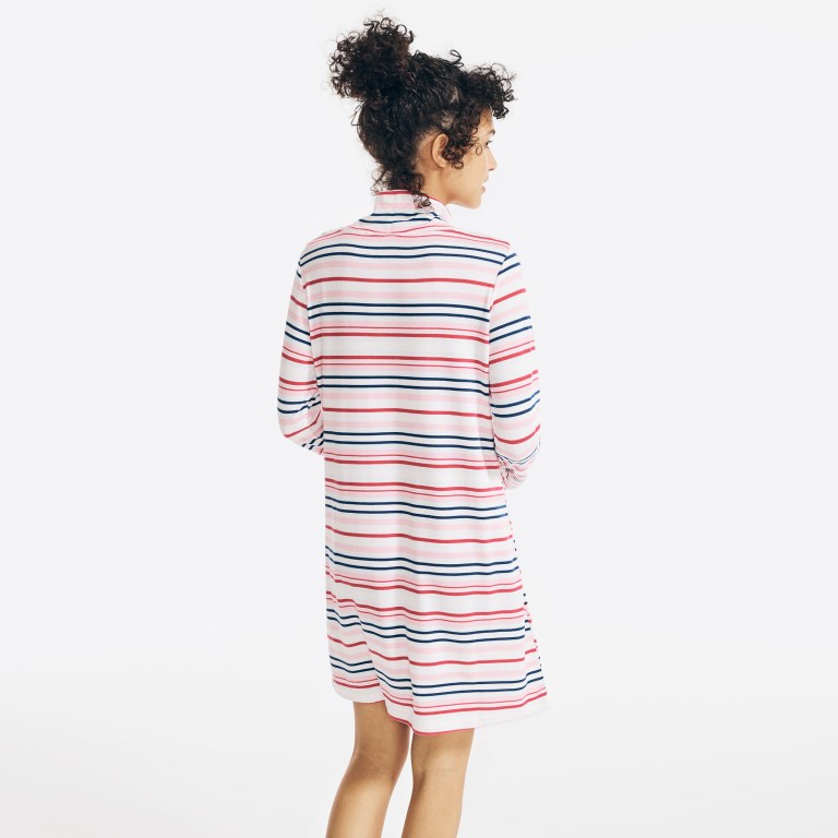 Nautica Striped Sleep Sleepwear Dames Koraal | jBWgGPeH