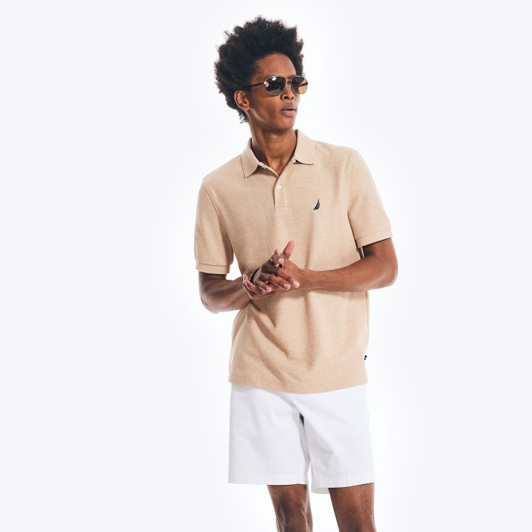 Nautica Sustainably Crafted Klassieke Fit Performance Deck Poloshirt Heren Bruin | hIAAgEOW