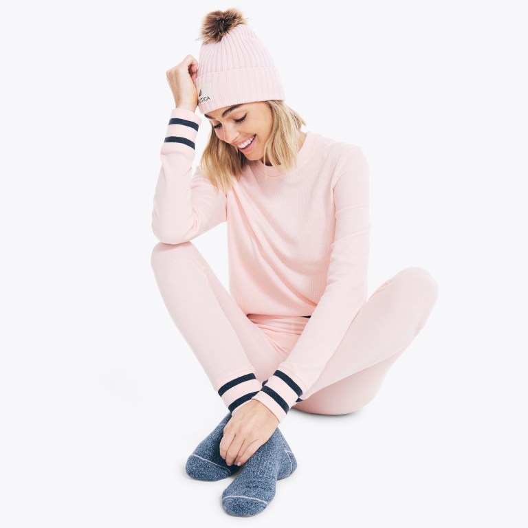 Nautica Thermal Set Sleepwear Dames Donkerblauw | wqkj8Kpq