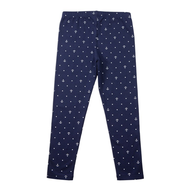 Nautica Toddler Anchor Dot (2t-4t) Leggings Meisjes Donkerblauw | AcrMUWsS