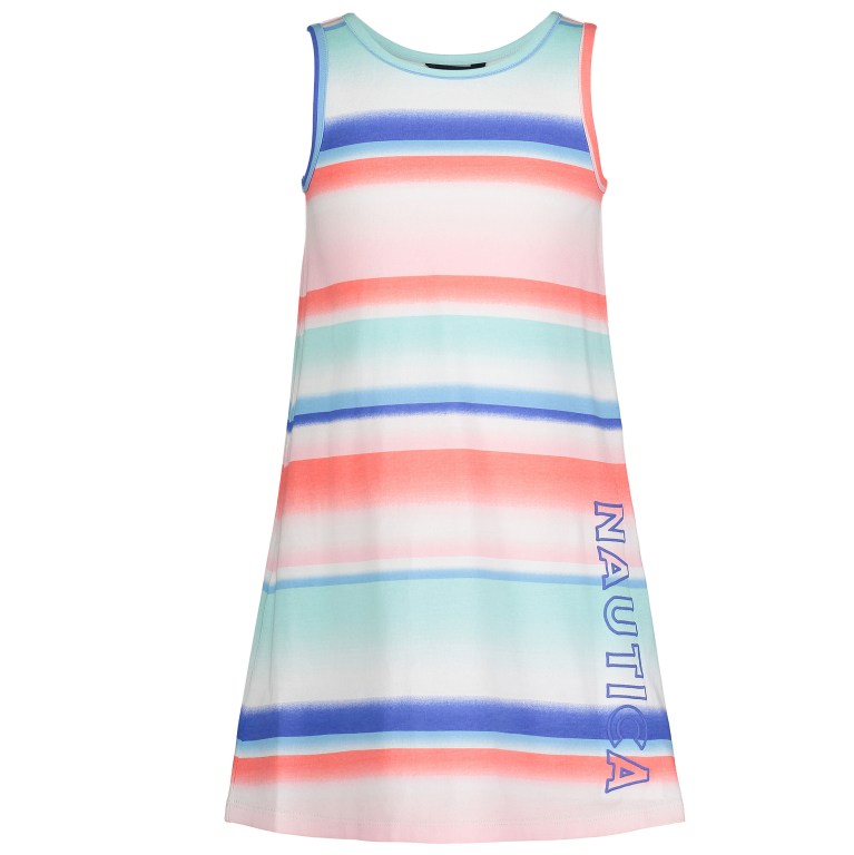 Nautica Toddler Ombre-stripe Tank (2t-4t) Jurken Meisjes Groen | TWhNSG5H