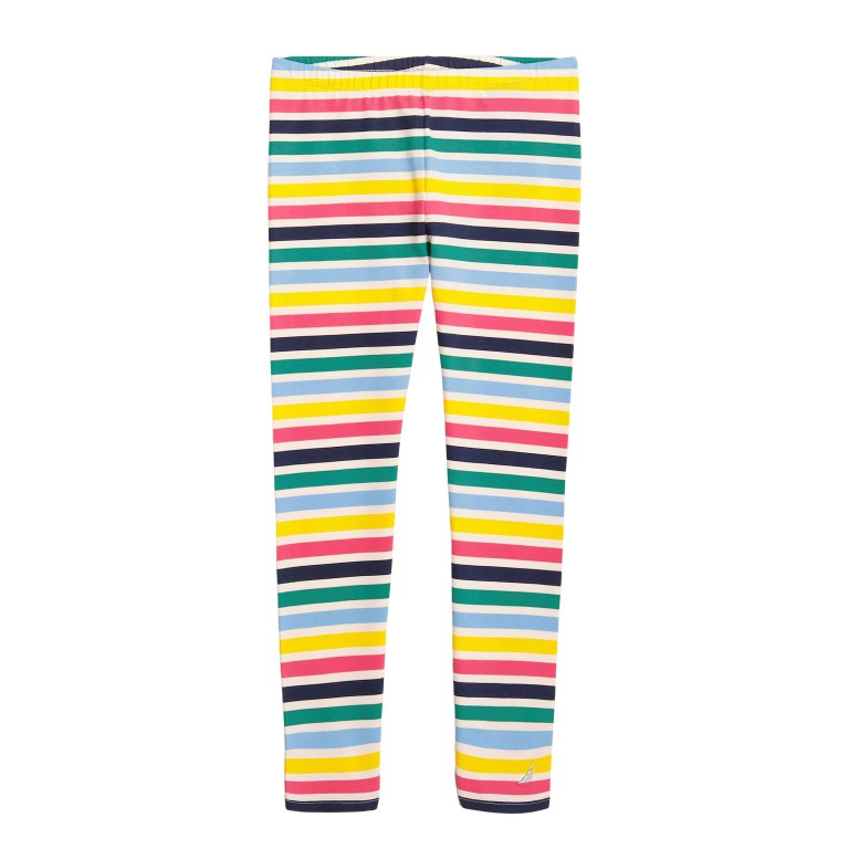 Nautica Toddler Roadmap Striped (2t-4t) Leggings Meisjes Wit | TY0aoBHb