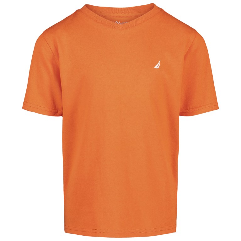 Nautica Toddler V-neck (2t-4t) T-shirts Jongens Oranje | 13308A0c