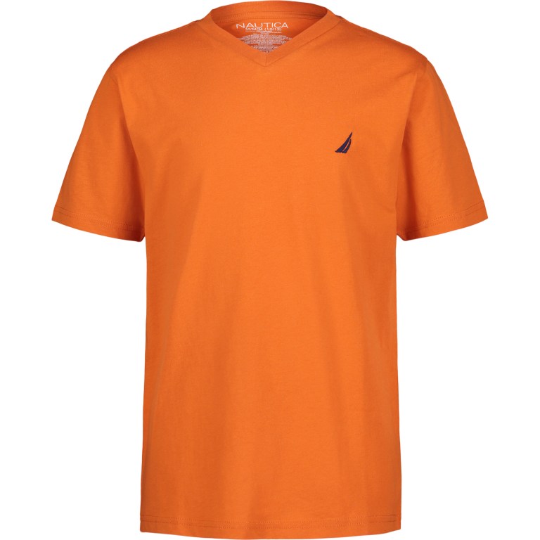 Nautica Toddler V-neck (2t-4t) T-shirts Jongens Oranje | O8iR5H7M