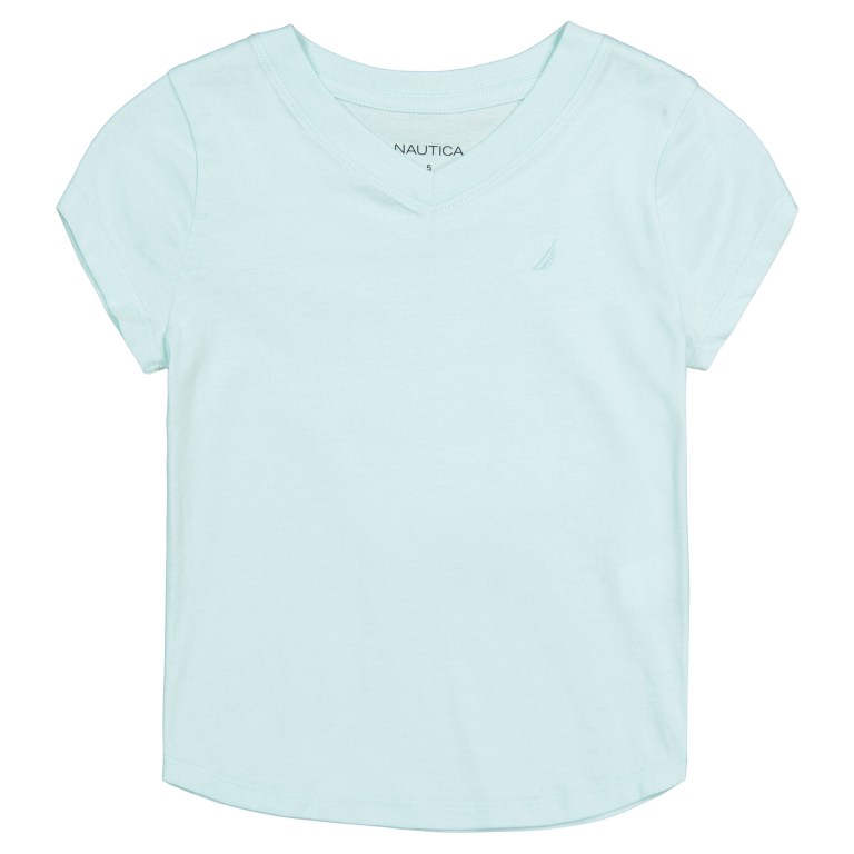 Nautica Toddler V-neck (2t-4t) T-shirts Meisjes Groen | rjUbyU7l