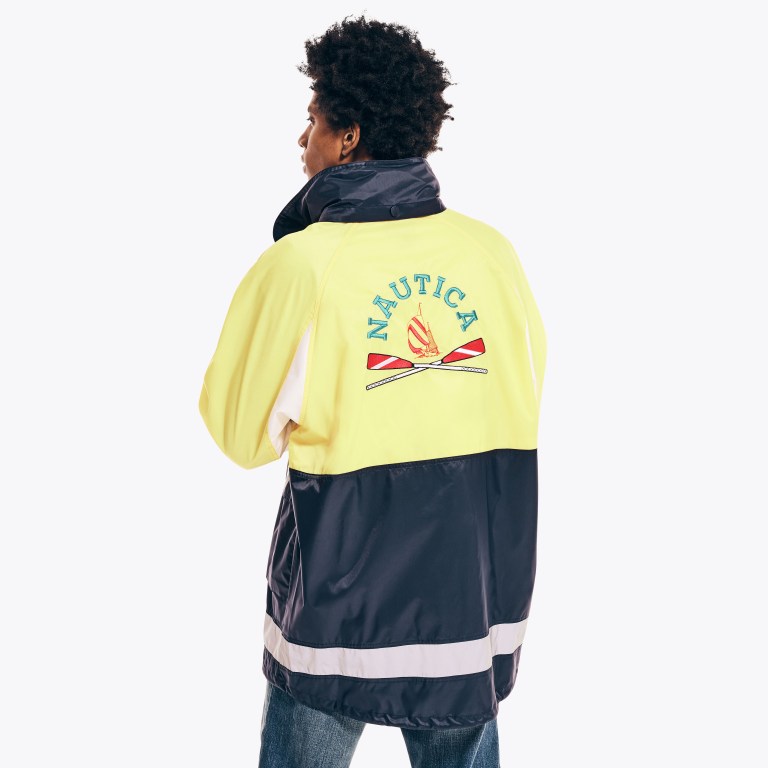 Nautica Urban Necessities X Nautica Colorblock Jassen Heren Lichtgeel | MKrb62xo