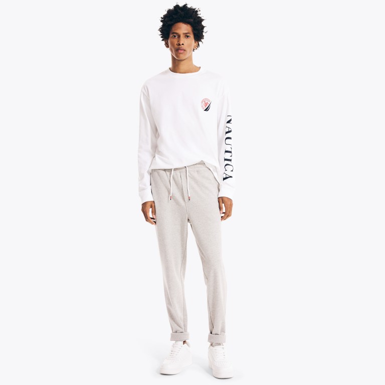 Nautica Urban Necessities X Nautica Logo Jogger Joggingbroek Heren Grijs | j0Qi8MyR